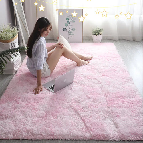 Large Fluffy Soft Plush Carpet