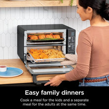 13-in-1 Double Oven with FlexDoor Microwave Oven