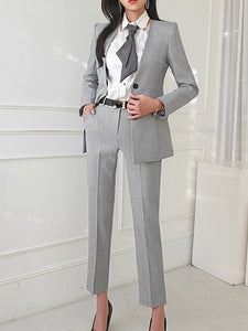 Vintage Blazer Vest & Trousers 3 Piece Suit
