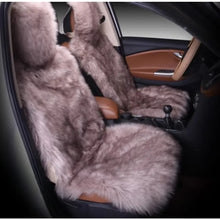 Universal Long Fur Plush Car Seat Covers