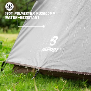 Lightweight Easy Setup Windproof 3-person Camping Tent