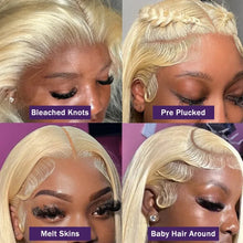 613 Blonde Straight Lace Front Wig