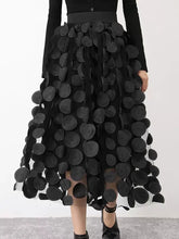 Designer Black Long Skirt