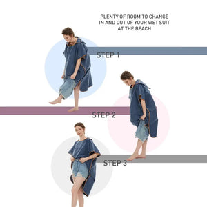 Quick-Dry Poncho Towel