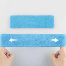 Cotton Elastic Sports Headband