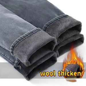 Brushed Fleece Thermal Slim Fit Jeans