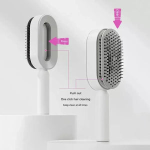 Self Cleaning 3D Air Cushioned Massage Comb