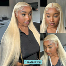 613 Blonde Straight Lace Front Wig