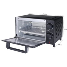 Mainstays 4 Slice Toaster Oven with 3 Setting Baking Rack and Pan