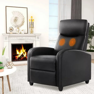 Massaging Adjustable Padded Living Room Chair