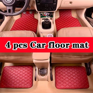 4Pcs Universal Car Floor Mats