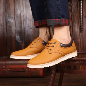 Leather Casual Comfortable Shoes