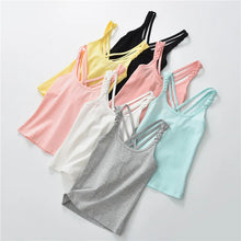 Girls Candy Color Sleeveless Top