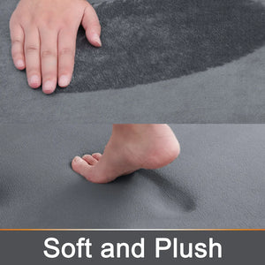 Silicone Non-Slip Memory Foam Super Absorbent Quick Dry Rug