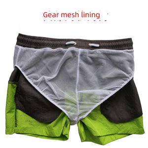 Quick-Dry Breathable Athletic Shorts