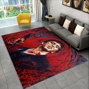 Scarface Tony 3D Print Area Rug