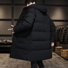 Medium-length Thick Hooded Coat