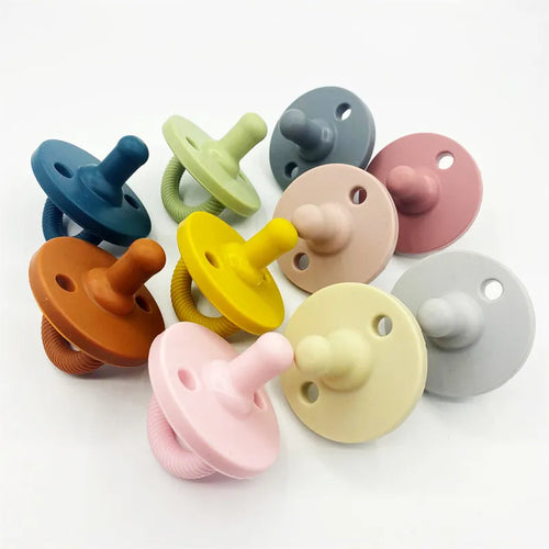 Silicone Anti-flatulence Round Head Soother Pacifier