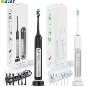 SUBORT Super Sonic Electric Toothbrush with Smart Timer