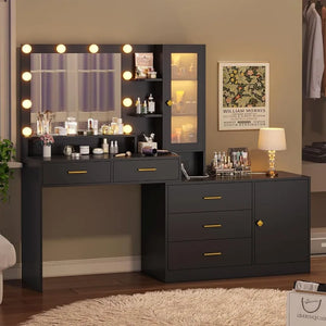 Makeup Vanity with Lights Vanity Desk with Mirror