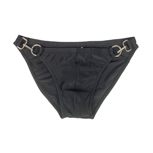 Two Side Metal Lock Quick Release Swim Briefs