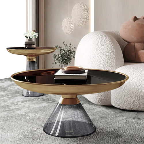 Glass Modern Creative Sofa Side Table