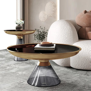 Glass Modern Creative Sofa Side Table