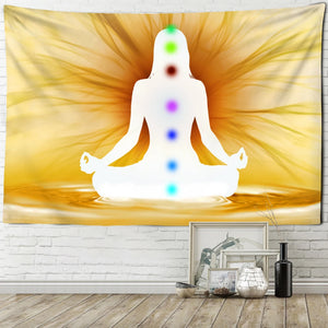 Meditation Seven Chakra Tapestry