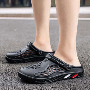 Hollow Breathable Clogs Sandals