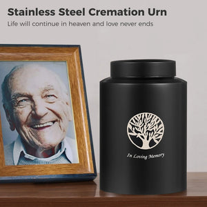 Stainless Steel Cremation Tree Of Life Urn