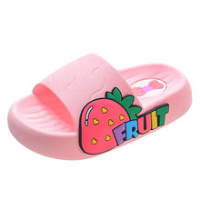 Cartoon Fruit Kids Slippers