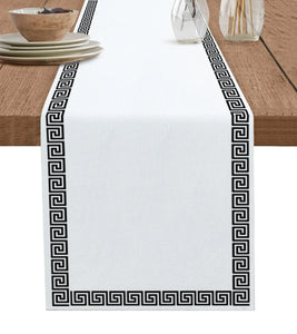 Simple Chinese Pattern Table Runner