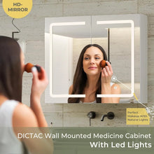 Bathroom Medicine Cabinet with Mirrors and Led Lights