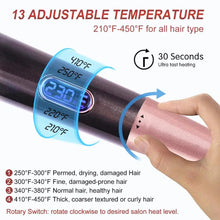 2 in 1 Hair Straightener And Curler Negative Ion Fast Heating