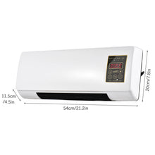 Wall Mounted Cold and Warm Dual Purpose Air Conditioner, Heater and Fan Combo