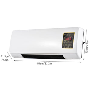 Wall Mounted Cold and Warm Dual Purpose Air Conditioner, Heater and Fan Combo