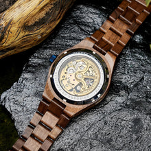 Automatic BOBO BIRD Wooden Mechanical Watch