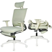 Foldable Ergonomic Office Chair with Footrest