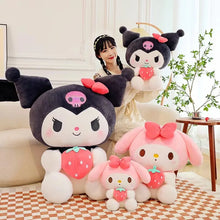 Sanrio Strawberry Kuromi Plush Toy