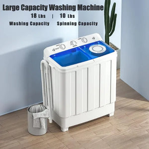 Twin Tub Portable Washing Machine Mini