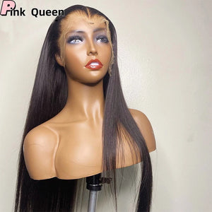 Bombshell Black Synthetic Front Lace Natural Hairline Wig