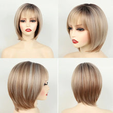 Soft & Healthy Short Blonde Bob Wig