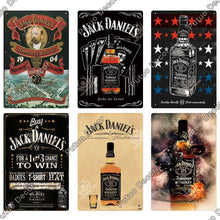 Whiskey Metal Retro Wall Sign