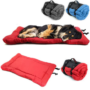 Large Waterproof Soft Dog Travel Bed