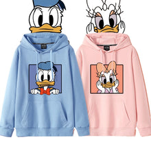 Lovers Duck Printed Hoodie