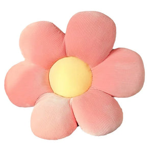 Colorful Flower Plush Pillow