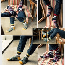 Latest Design Striped Multi-pack Cotton Socks