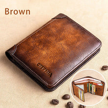 Genuine Leather Rfid Protection Wallet
