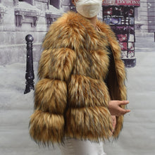 Faux Fur Short Warm Thick Coat