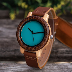 BOBO BIRD Solid Wood Wristwatch